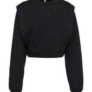 Alo Black Crop Fresh Coverup
Sweatshirt $108 Retail